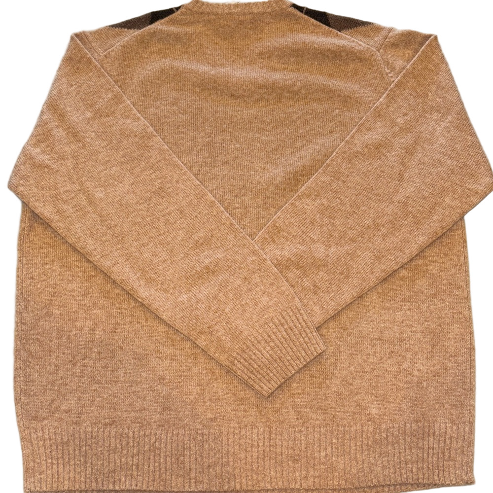 Geoffrey Beene Mens XL Lambswool V Neck Knit Sweater - Picture 5 of 5